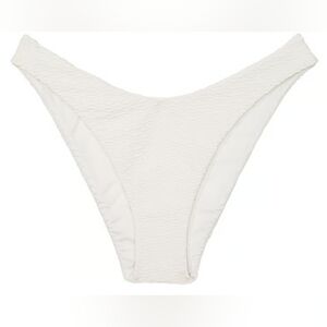 XXL Victoria's Secret Swim Brazilian Bikini Bottom White Fishnet